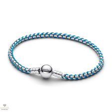Pandora kék zsinór kígyólánc karkötő 23 cm - 593816C01-23 karkötő