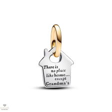 Pandora kéttónusú nagymama háza függő charm - 763205C00 egyéb ékszer