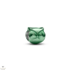 Pandora mini zöld Bagoly charm - 794900C01