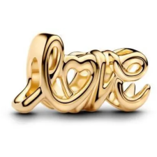 Pandora Moments 763055C00 Love felirat charm medál