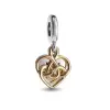 Pandora Moments 763237C01 Anya dupla függő charm laboratóriumi gyémánttal (Ag925/1000, 2,69g)