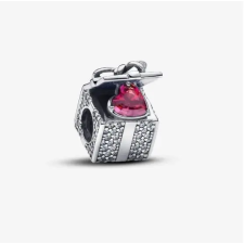 Pandora Moments 793603C01 Szikrázó ajándékdoboz charm (Ag925/1000, 4,2 g) medál