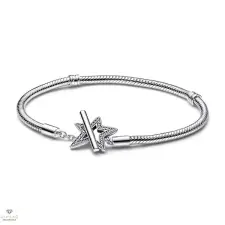 Pandora Moments Aszimmetrikus Csillag T-kapcsos Kígyólánc karkötő 18 cm - 592357C01-18 karkötő