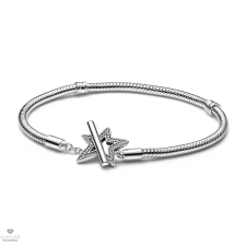 Pandora Moments Aszimmetrikus Csillag T-kapcsos Kígyólánc karkötő 21 cm - 592357C01-21 karkötő