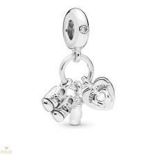 Pandora Moments Babaváró függő charm - 798106CZ medál
