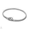 Pandora Pavé-zárós rókafarok láncú karkötő 21 cm - 594462C01-21