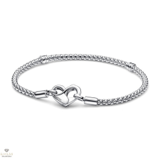 Pandora szegecselt kígyólánc karkötő 17 cm - 592453C00-17 karkötő
