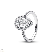 Pandora szikrázó csepp gyűrű 50-es méret - 193012C01-50 gyűrű
