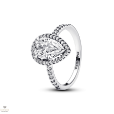 Pandora szikrázó csepp gyűrű 52-es méret - 193012C01-52 gyűrű