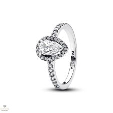 Pandora szikrázó csepp gyűrű 54-es méret - 192835C01-54 gyűrű