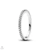 Pandora szikrázó karika gyűrű 50-es méret - 192999C01-50
