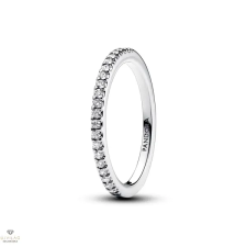Pandora szikrázó karika gyűrű 50-es méret - 192999C01-50 gyűrű