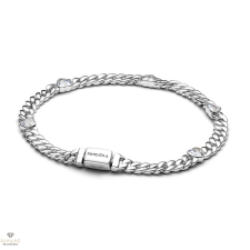 Pandora Szíves kubai lánc karkötő 18 cm - 594226C01-18 karkötő