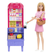 Panenka Barbie Malibu Bevásárlós Készlet barbie baba