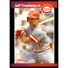 Panini 1989-1990 Donruss #351 Jeff Treadway gyűjthető kártya