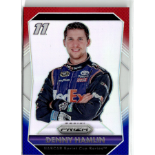 Panini 2016 Panini Prizm Prizms Red White and Blue #11 Denny Hamlin gyűjthető kártya