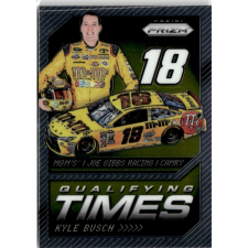 Panini 2016 Panini Prizm Qualifying Times #0 Kyle Busch gyűjthető kártya