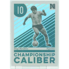 Panini 2017-18 Nobility Soccer Championship Caliber #12 Diego Maradona futball felszerelés