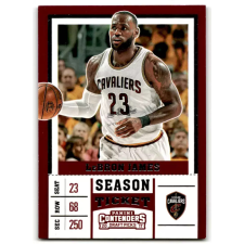 Panini 2017-18 Panini Contenders Draft Picks #36B LeBron James/white jersey gyűjthető kártya