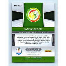Panini 2017-18 Panini Prizm World Cup Soccer Base #282 Sadio Mane gyűjthető kártya