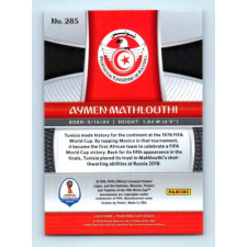 Panini 2017-18 Panini Prizm World Cup Soccer Base #285 Aymen Mathlouthi gyűjthető kártya