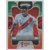 Panini 2017-18 Panini Prizm World Cup Soccer Base Green Orange Wave #296 Jefferson Farfan