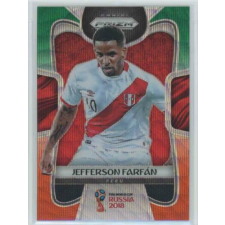 Panini 2017-18 Panini Prizm World Cup Soccer Base Green Orange Wave #296 Jefferson Farfan gyűjthető kártya