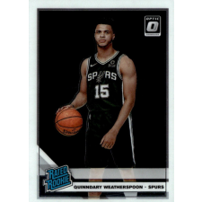 Panini 2019-20 Clearly Donruss Rated Rookie #175 Quinndary Weatherspoon gyűjthető kártya