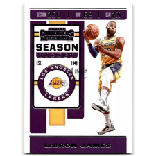 Panini 2019-20 Panini Contenders #70 LeBron James gyűjthető kártya