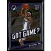 Panini 2019-20 Panini Mosaic Got Game? #24 De'Aaron Fox