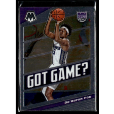 Panini 2019-20 Panini Mosaic Got Game? #24 De'Aaron Fox gyűjthető kártya