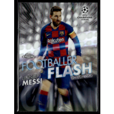 Panini 2019 Topps Chrome UEFA Champions League Footballer Flash #FF-LM Lionel Messi gyűjthető kártya