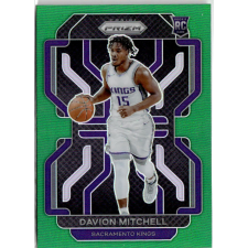 Panini 2021-22 Panini Prizm Green Prizms #312 Davion Mitchell gyűjthető kártya