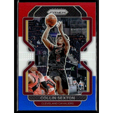 Panini 2021-22 Panini Prizm Red White and Blue Prizms #240 Collin Sexton gyűjthető kártya