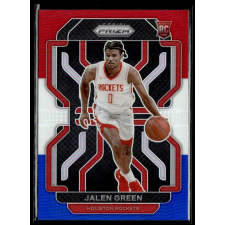 Panini 2021-22 Panini Prizm Red White and Blue Prizms #306 Jalen Green gyűjthető kártya