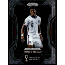 Panini 2022 Panini Prizm World Cup #210 Yunus Musah gyűjthető kártya