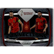 Panini 2022 Panini Prizm World Cup Connections #28 Koke/Sergio Busquets gyűjthető kártya