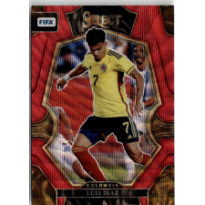 Panini 2022 Select FIFA Soccer Mezzanine Red Wave Prizm #113 Luis Diaz gyűjthető kártya