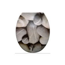  Panitalia Wc ülõke, duroplast, szürke köves, P-V takarító és háztartási eszköz