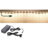 Pannon Led 5m hosszú 48Wattos, kapcsoló nélküli, 12V adapteres középfehér LED szalag szett (300db P2835 SMD LED)