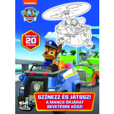 Pannon-Literatúra Kft. A Mancs Őrjárat bevetésre kész! - Színezz és játssz! gyermek- és ifjúsági könyv