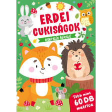 Pannon-Literatúra Kft. Erdei cukiságok - matricás kifestő gyermek- és ifjúsági könyv