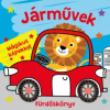 Pannon-Literatúra Kft. Járművek fürdőskönyv - színváltós, mágikus képekkel
