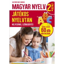 Pannon-Literatúra Kft. Magyar nyelv 2. osztály - Játékos nyelvtan - Helyesírás, szövegértés tankönyv