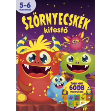 Pannon-Literatúra Kft. Szörnyecskék kifestő gyermek- és ifjúsági könyv