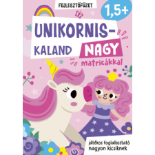 Pannon-Literatúra Kft. Unikornis-kaland - Nagy matricákkal kreatív és készségfejlesztő