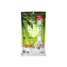 Pannónia Kincse Pannónia Keto chips - fokhagymás 30g csokoládé és édesség