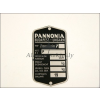 PANNÓNIA TÍPUSTÁBLA /P SOROZAT/ PANNÓNIA - UNIVERZÁLIS