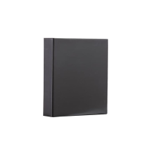 PANTA PLAST 4 gyűrűs A4 80mm gyűrűskönyv - Fekete mappa