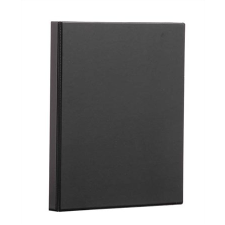 PANTA PLAST A4 55 mm panorámás 4 gyűrűs PP/karton fekete gyűrűskönyv gyűrűskönyv